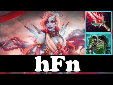 hFn Plays Queen Of Pain WITH BLOODTHORN AND ASSAULT CUIRASS - Dota 2