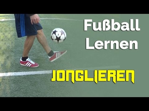 Learn to juggle? Here's how! - Learn soccer for beginners
