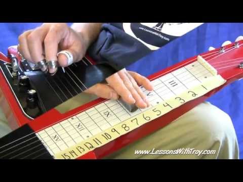 C6 Lap Steel Basics - Vol. #8 - PART A - Pedal Steel Sounds for Lap Steel