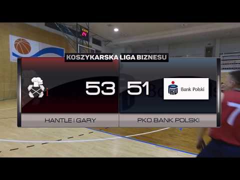 Hantle i Gary vs PKO Bank Polski - XI kolejka - III Liga Warszawa - Koszykarska Liga Biznesu