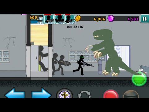 Doble building infiltration | Zombie MODE level 22 | Anger of Stick 5