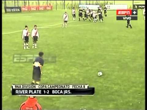 JUVENILES A. 7ma, 8va y 9na División. RIVER - BOCA. 21-9-2013.ESPN