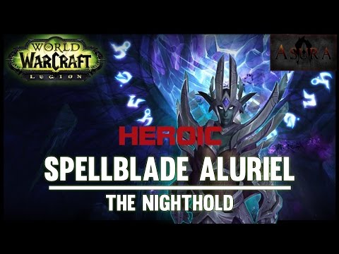 Spellblade Aluriel Heroic Nighthold - Ele Shaman POV