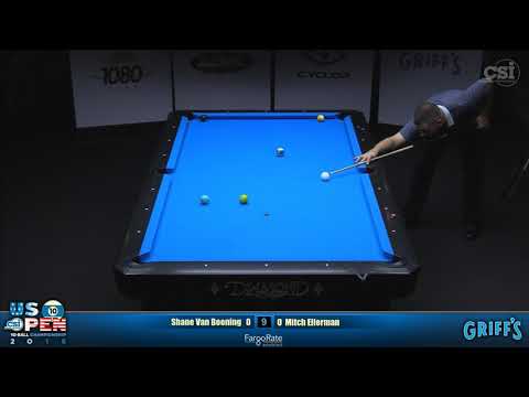 2018 US Open 10-Ball (Semi-Final): Shane Van Boening vs Mitch Ellerman
