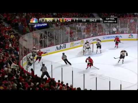 NHL Stanley Cup Finals 2013 - Chicago Blackhawks vs Boston Bruins [Game 1 and 2]