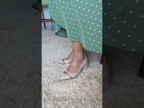 Scarpin Louise Salto Bloco 
