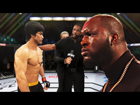 UFC 4 | Bruce Lee vs. Big Jordan (WWE) (EA Sports UFC 4)
