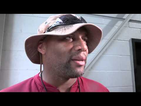 Deke Adams after Sept. 8 Gamecocks practice