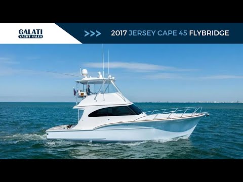 Jersey Cape 45 Flybridge video