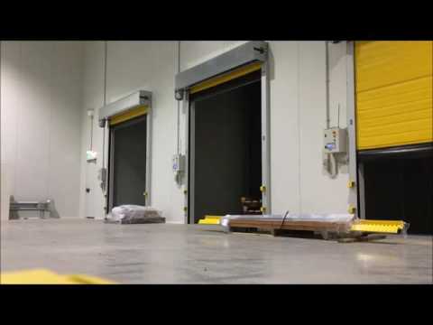 Fast action insulated doors