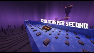 Minecraft Blueice-End-Highway concept