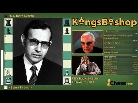 Bobby Fischer - Dr. Josef Kupper | Zürich  SUI 1959