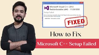 [SOLVED] How to Fix Microsoft Visual Redistributable C++ 2015 - 2019 Setup Failed error 0x80240017