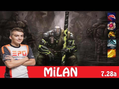 [DOTA 2] MiLAN the EARTH SPIRIT [OFFLANE] [7.28A]