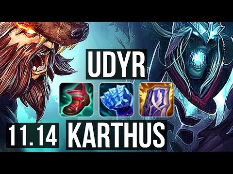 UDYR vs KARTHUS (JUNGLE) | 4/1/13, 1900+ games, 1.1M mastery | EUW Master | v11.14