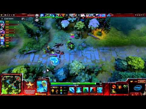 DHB14 Dota 2 Winner Bracket Final - Alliance vs Cloud9 - Match 3