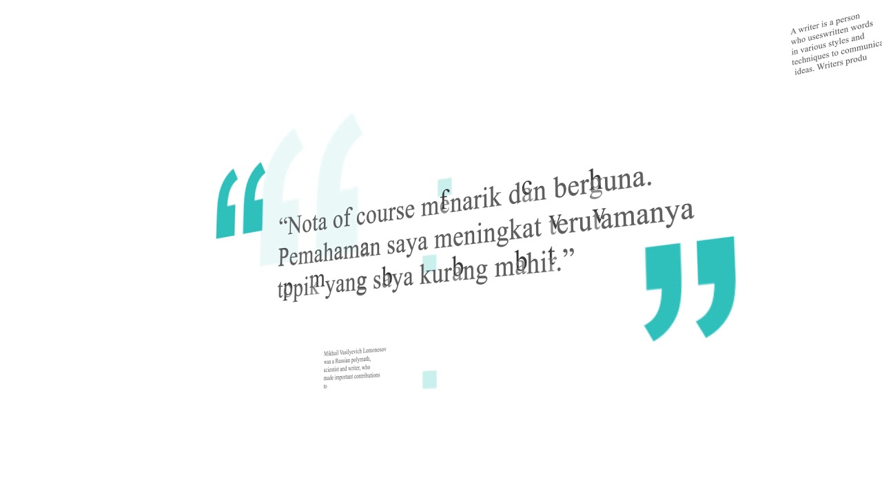 Student and parent testimonials video