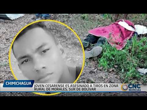 JOVEN CESARENSE ES ASESINADO A TIROS EN ZONA RURAL DE MORALES, SUR DE BOLÍVAR