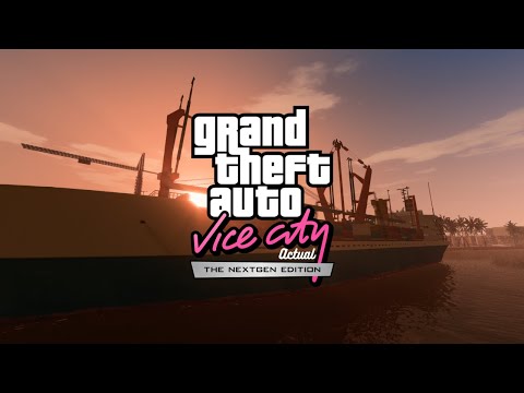 Grand Theft Auto Vice City Actual NextGen Edition Project Trailer 2!