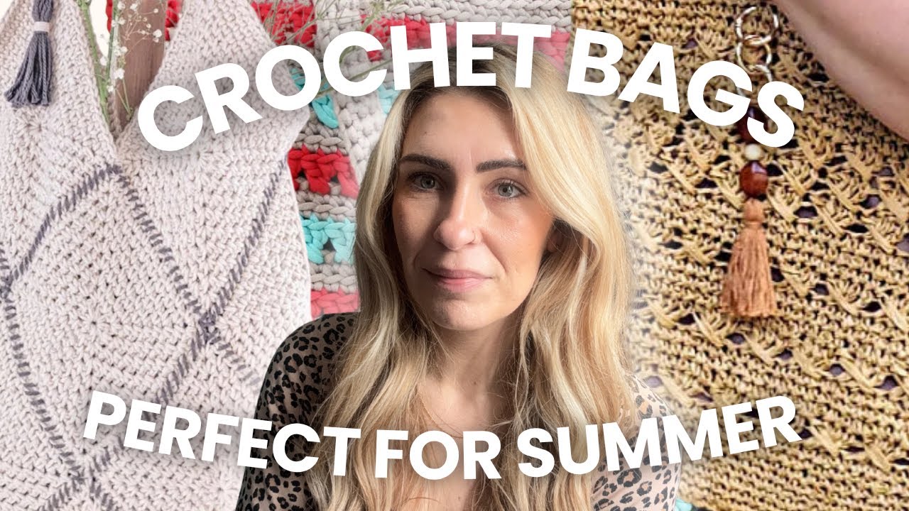 15+ FREE Crochet Bag Patterns You’ll Want to Make That Are Perfect For The Summer 