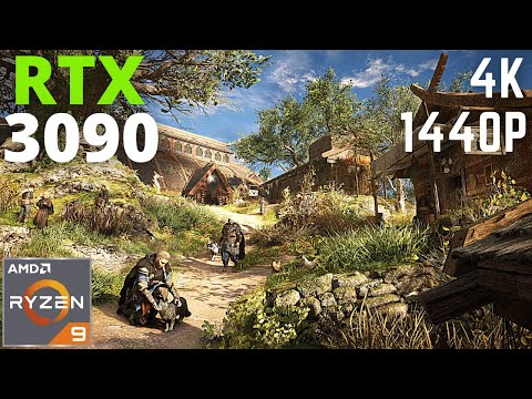 Assassin's Creed Valhalla: RTX 3090 + Ryzen 9 5950X | 4K, 1440p | Ultra Settings
