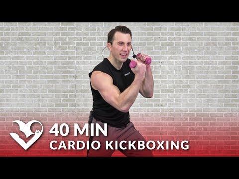 Cardio Kickboxing Workout to Torch Fat 🔥 40 Min Cardio Boxing Workout at Home