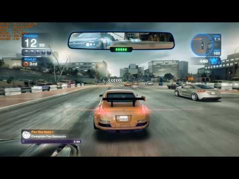 Blur Walkthrough Part 15 - "L.A. Downtown - Race" [1080p60]