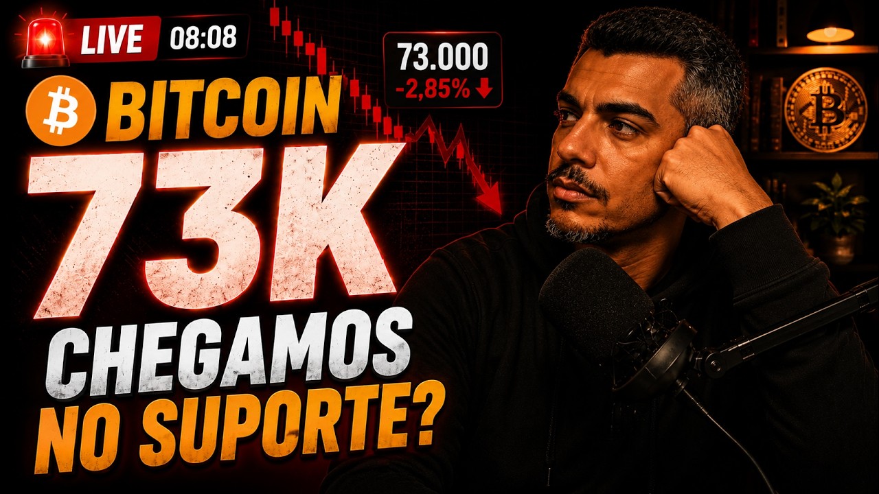 Bitcoin HOJE - Chegamos Agora no Suporte Relevante?  - Analisando os Mercados
