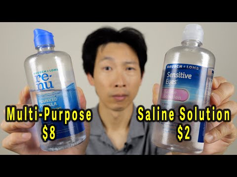 Can You Replace Multi Purpose with Cheaper Saline Solution