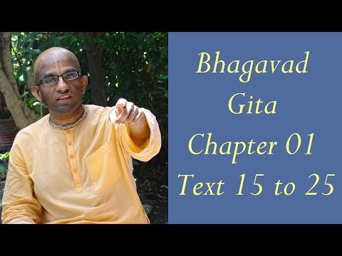 Bhakti Shastri (045) - Bhagavad Gita Chapter 01 Text 15 to 25