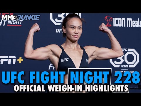 UFC Fight Night 228 Official Weigh-In Highlights: Perfect Session in Las Vegas
