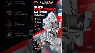 ROBINS RUBI COMBO 1.2 EZMATIC - PRECISION BORING & HONING! #RobinsMachines #RobinsRubiCombo