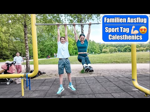 Family weekend outing 😍 Sports Calesthenics Day! Mom VLOG Mamiseelen