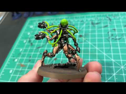 Painting the Necron Hexmark Destroyer - Warhammer 40k