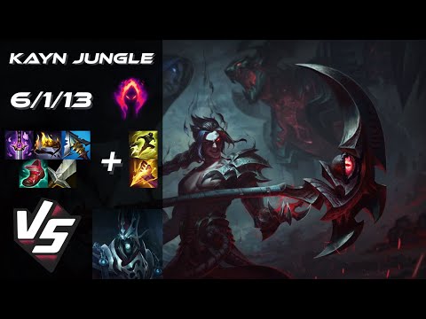 JUNGLE Kayn vs Karthus - NA Challenger Patch 25.S2.4