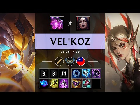 Vel'Koz Mid vs LeBlanc - TW Challenger Patch 25.19