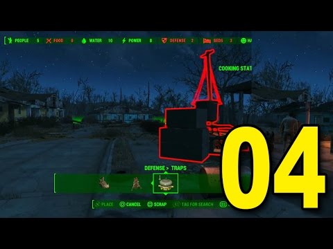 Fallout 4 - Part 4 - Building a Base (Let's Play / Walkthrough / Gameplay)