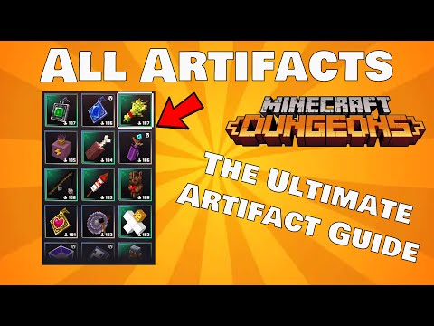 ALL THE ARTIFACTS IN MINECRAFT DUNGEONS! | The In-Depth MC Dungeons Artifact Guide!