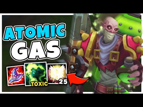 I HIT 1000 AP ON SINGED AND MY GAS WAS LEGIT NUCLEAR WARFARE! - League of Legends