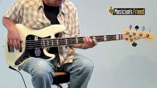 Video thumbnail for Fender American Deluxe Jazz Bass V 5-String Electric Bass by Musician's Friend