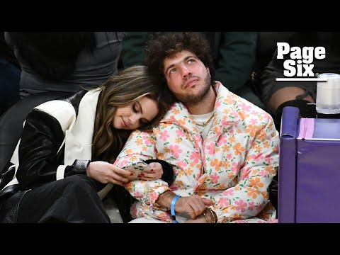 Selena Gomez And Benny Blanco Cozy Up At A Lakers Game