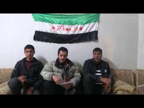 تأمين انشقاق ثلاث عساكر من النظام من قبل كتيبة أزادي في القامشلي