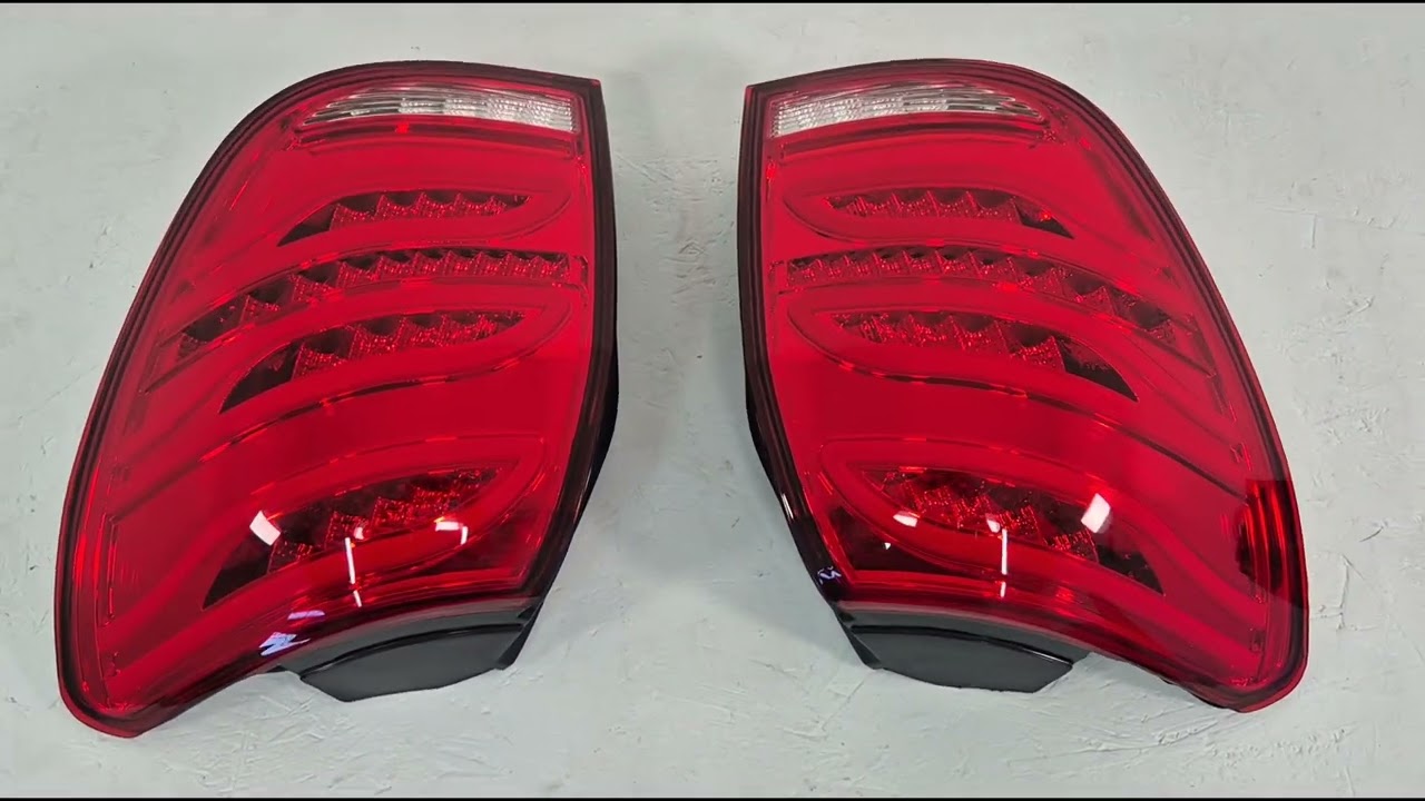 Chevrolet Captiva 2006-2019 гг. Задние фонари V1 (2 шт.) Video 1