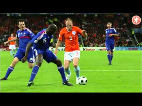 Highlights: Nederland - Frankrijk 4-1 (13/06/2008) EK 2008