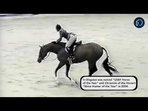 In Disguise ridden by trainer Shachine Belle at the Capital Challenge in 2003.