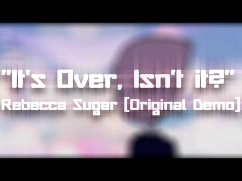 It's Over Isn't It video