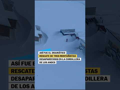 Así fue el rescate de los tres jóvenes hallados con vida en un refugio del Cajón del Maipo | EL PAÍS
