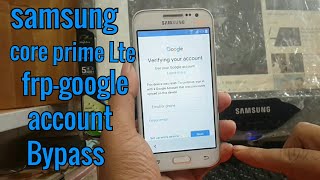 Samsung Galaxy Core Prime LTE ( G361F ) Frp Google account bypass.without pc.1000% working