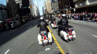 preview picture of video 'Vancouver Police Motorcycle Drill Team'