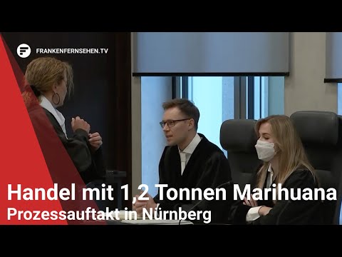 Handel mit 1,2 Tonnen Marihuana: Prozessauftakt in Nürnberg
